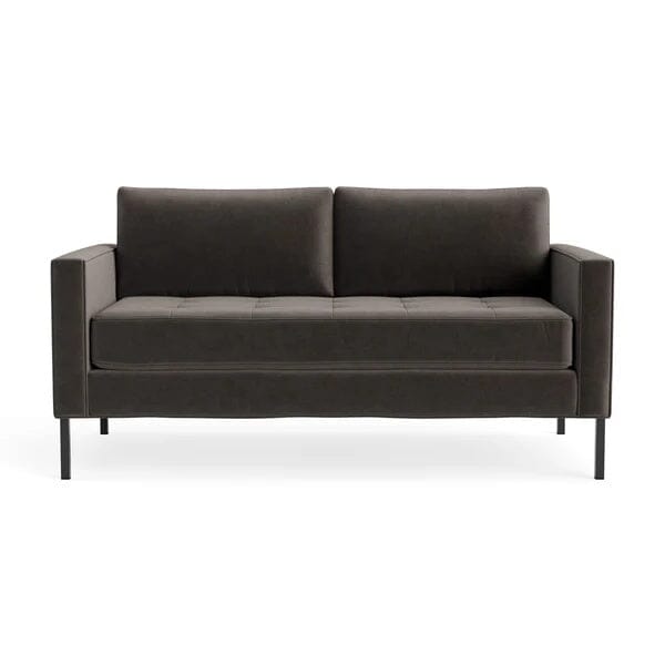 Paramount 66" Sofa Sofa BluDot Storm Velvet Metal 