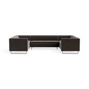Bonnie and Clyde U-Shaped Sectional Sofa Sofa BluDot Storm Velvet 
