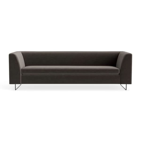 Bonnie 96" Sofa Sofa BluDot Storm Velvet 