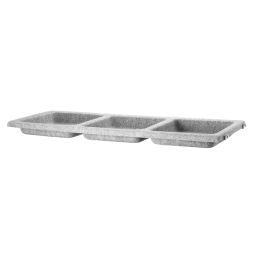 Bowl Shelf Shelves String Furniture Light Grey - Felt 