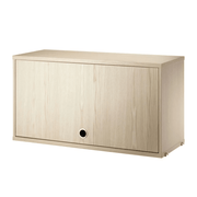Cabinet with Flip Doors Cabinets String Furniture Large Ash 