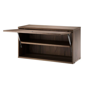 Cabinet with Flip Doors