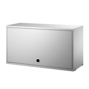 Cabinet with Flip Doors Cabinets String Furniture Large Grey 