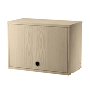 Cabinet with Flip Doors Cabinets String Furniture Small Ash 
