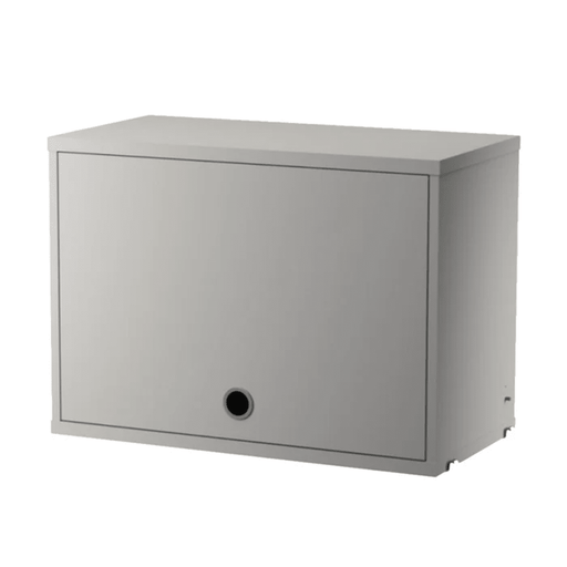 Cabinet with Flip Doors Cabinets String Furniture Small Grey 