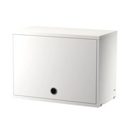 Cabinet with Flip Doors Cabinets String Furniture Small White 