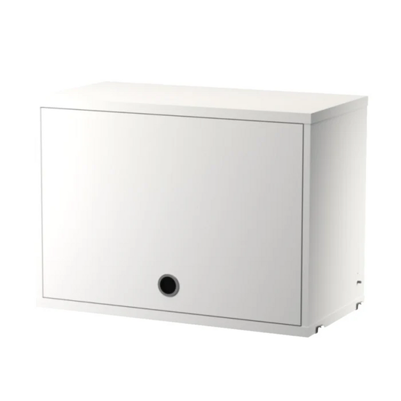 Cabinet with Flip Doors Cabinets String Furniture Small White 