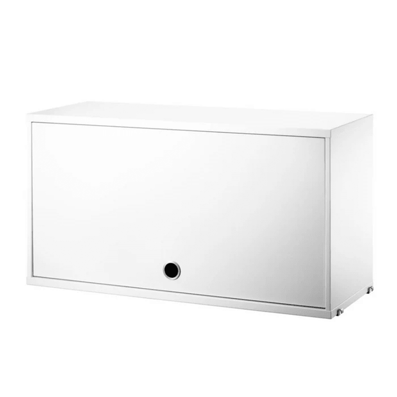 Cabinet with Flip Doors Cabinets String Furniture Large White 