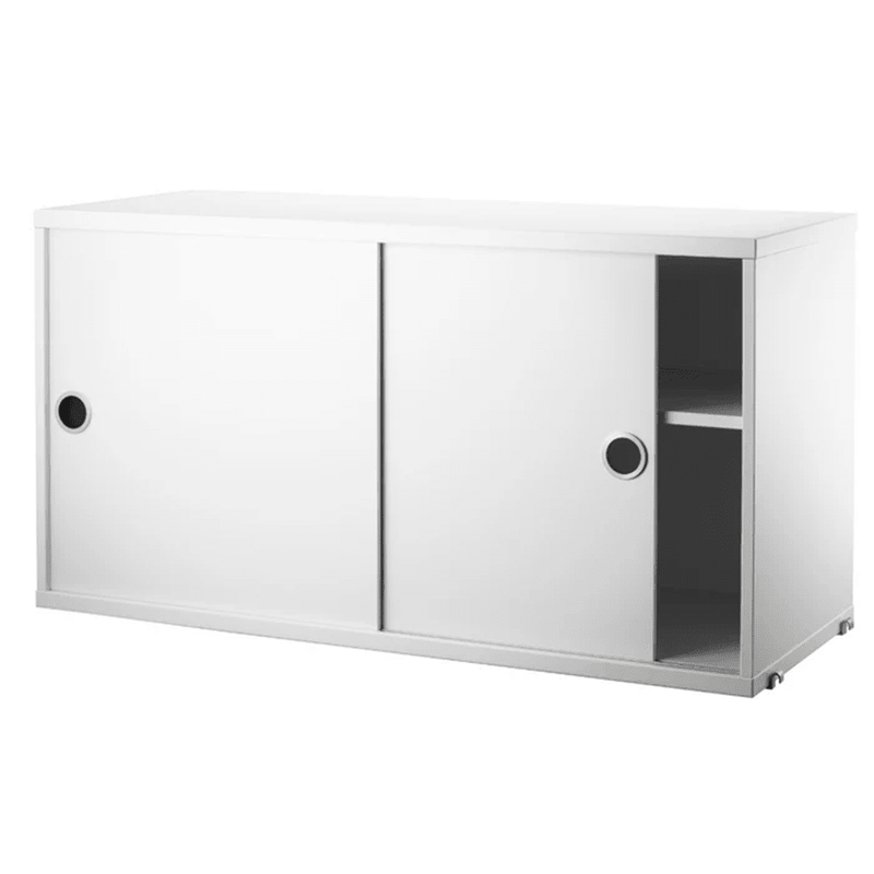 Cabinet with Sliding Doors Cabinets String Furniture 
