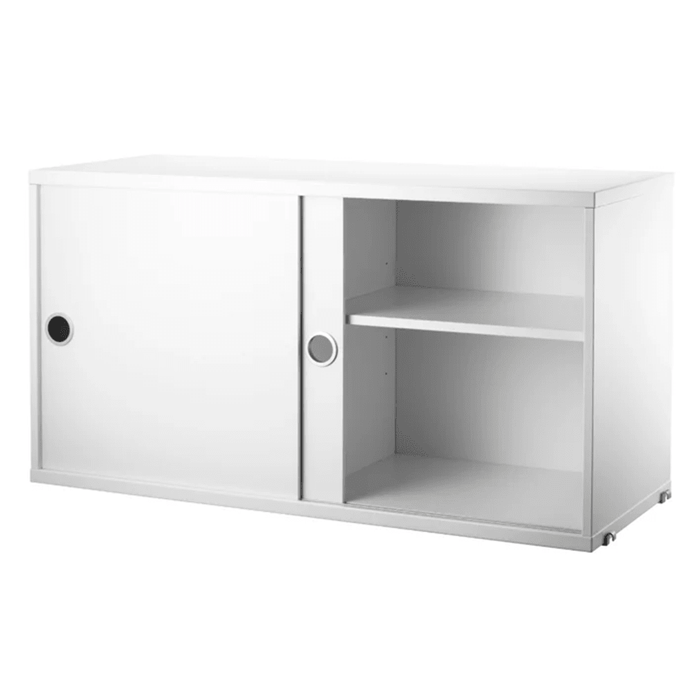 Cabinet with Sliding Doors Cabinets String Furniture 