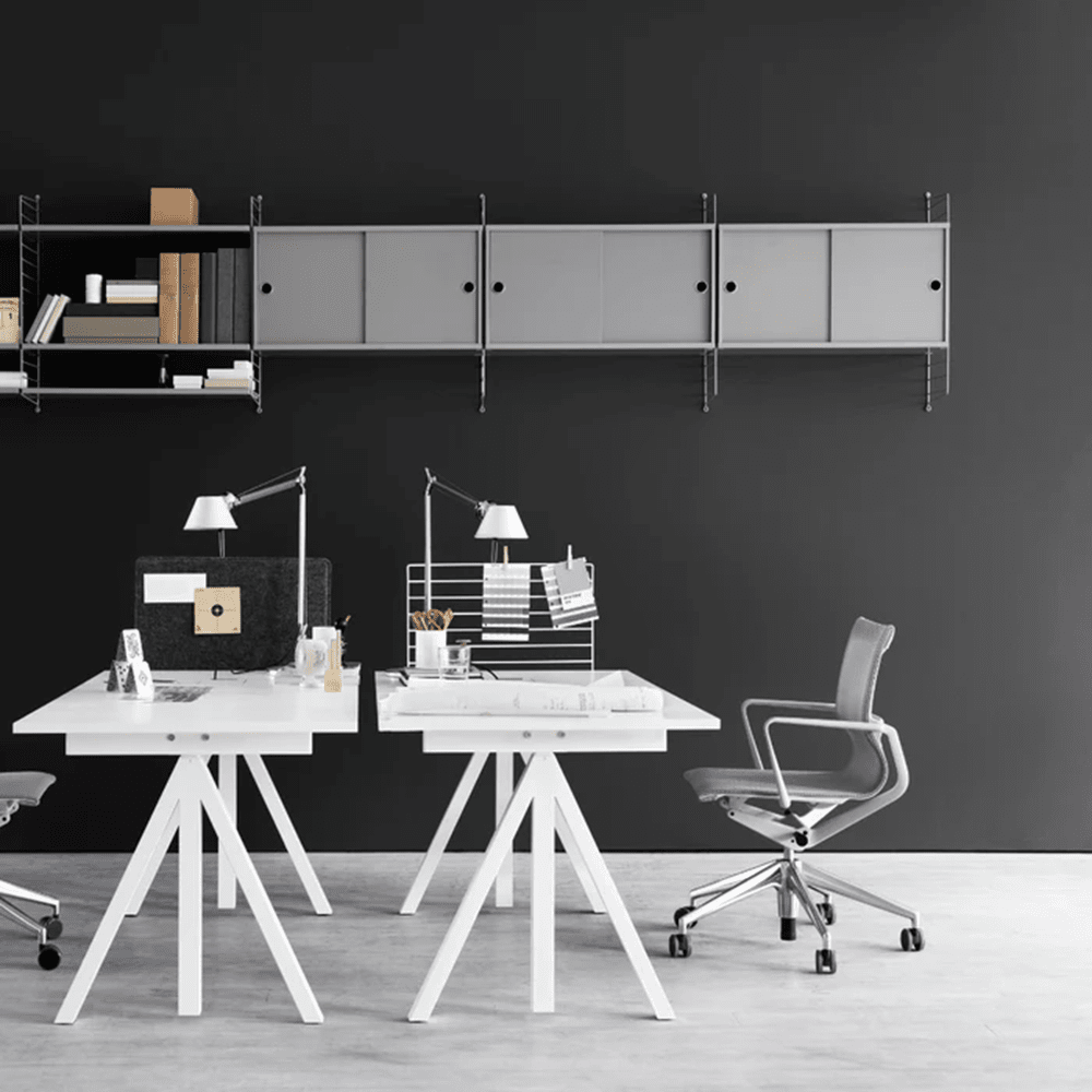 Cabinet with Sliding Doors Cabinets String Furniture 