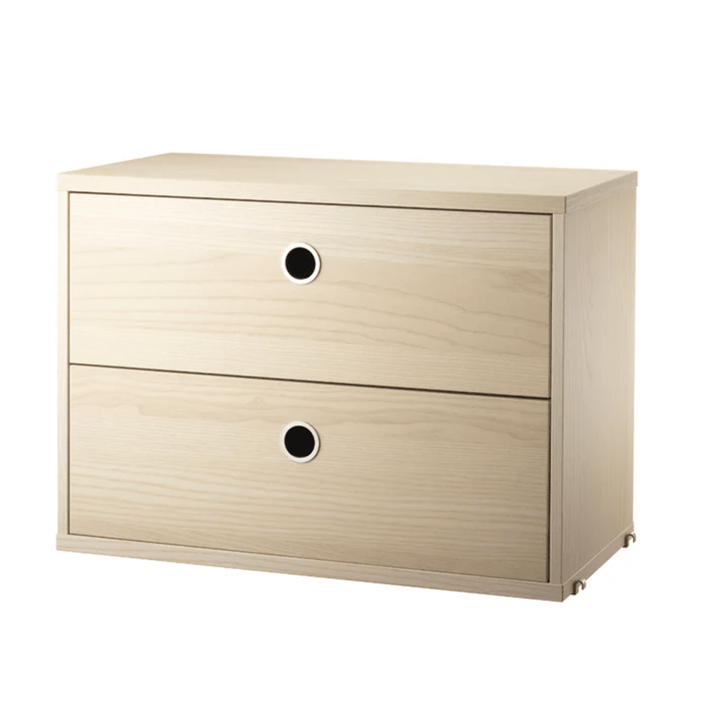Chest with Drawers Cabinets String Furniture 22.8 Ash 
