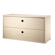 Chest with Drawers Cabinets String Furniture 30.7 Ash 