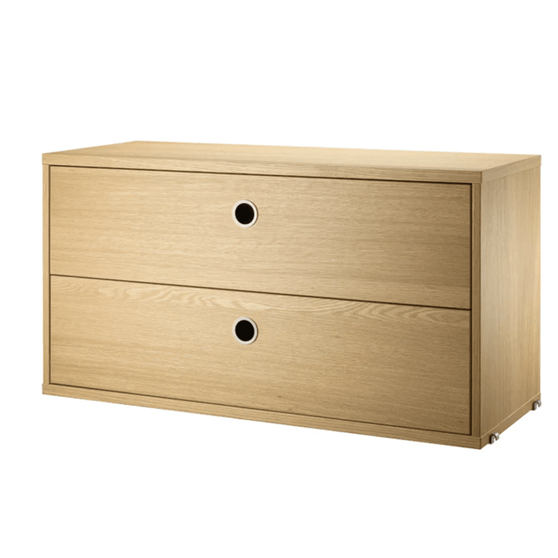 Chest with Drawers Cabinets String Furniture 30.7 Oak 