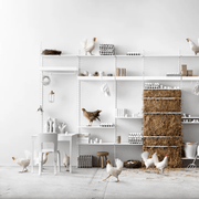 Folding Table Shelves String Furniture 