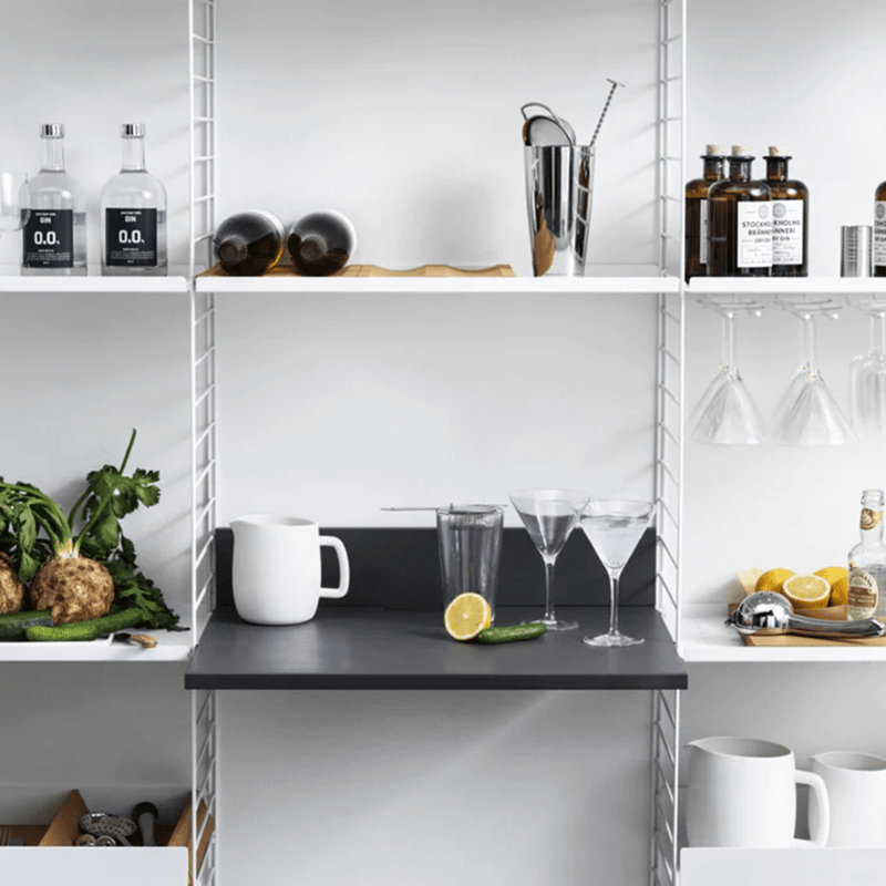 Media Shelf Shelves String Furniture 