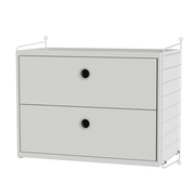 String Bedroom A Drawer String Furniture White / White 
