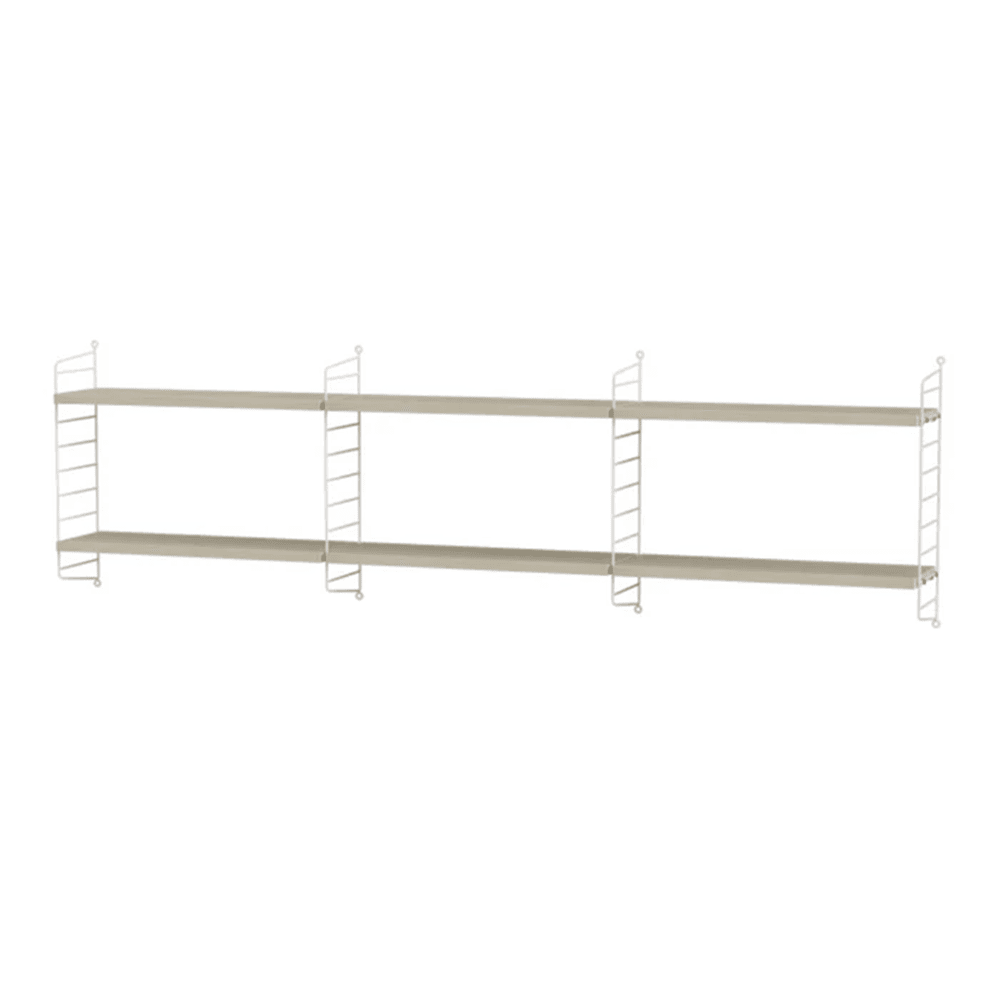 String Bedroom E Shelves String Furniture Ash / White 
