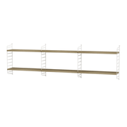 String Bedroom E Shelves String Furniture Oak / White 