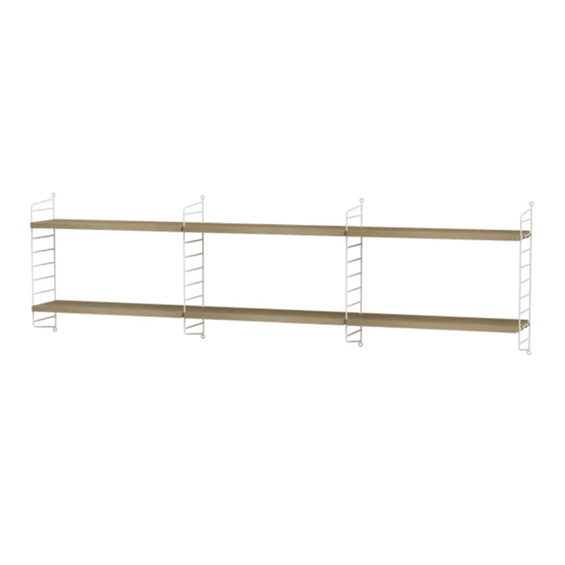 String Bedroom E Shelves String Furniture Oak / White 