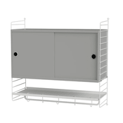String Bedroom F Shelves String Furniture Grey / White 