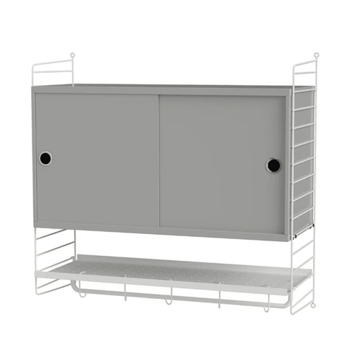 String Bedroom F Shelves String Furniture Grey / White 