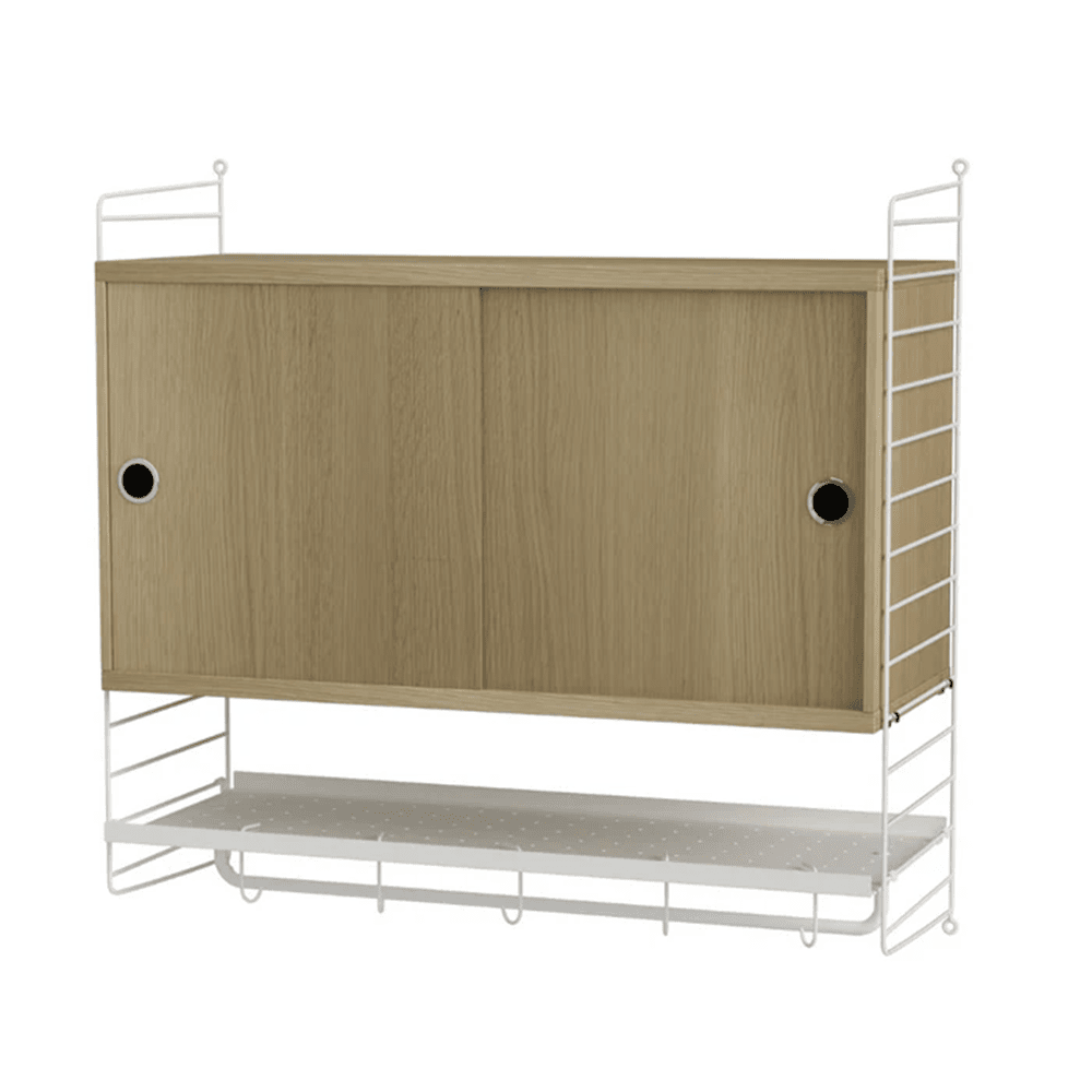 String Bedroom F Shelves String Furniture Oak / White 