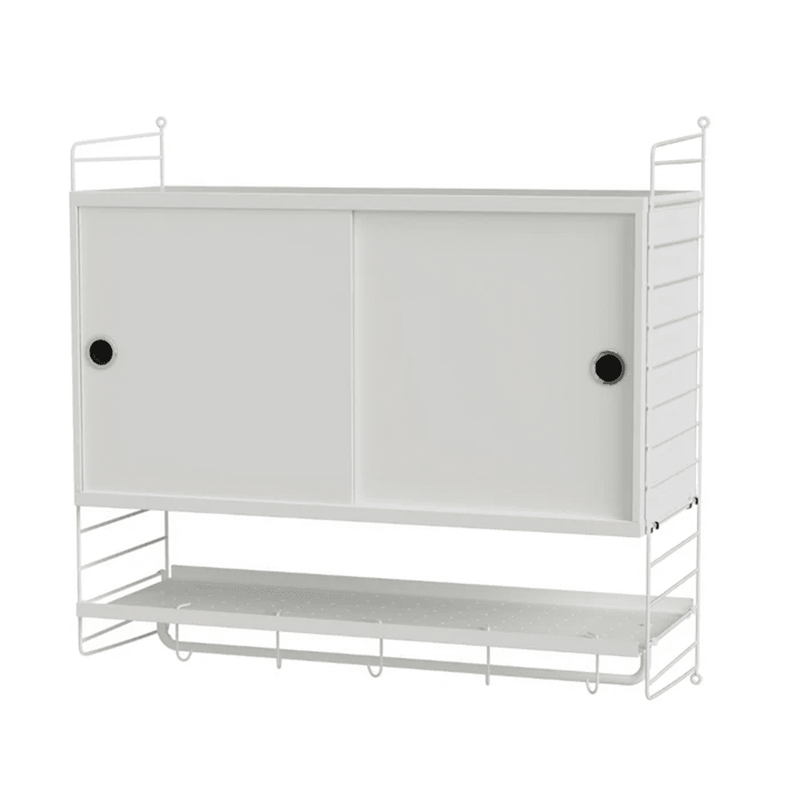 String Bedroom F Shelves String Furniture White / White 