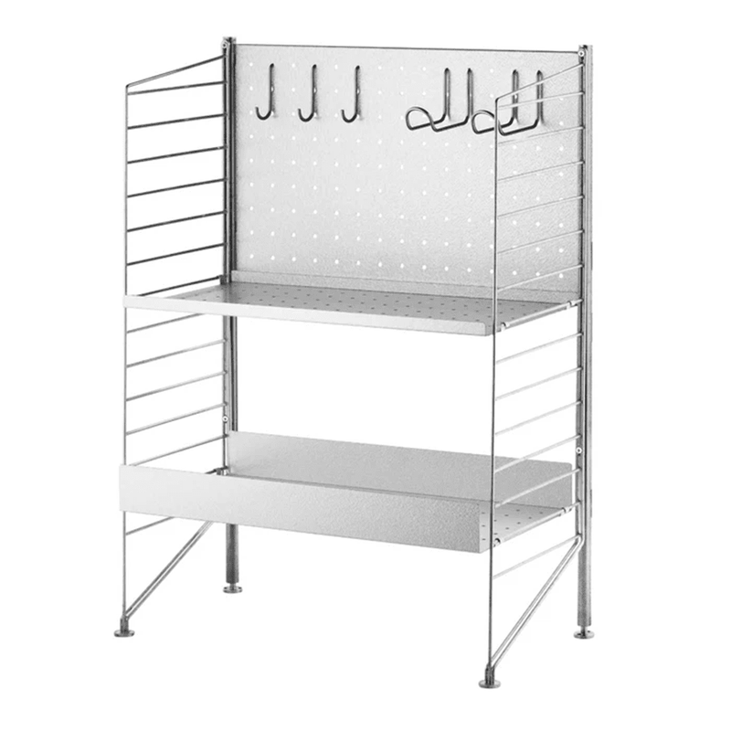 String Floor Panel - Galvanized Accessories String Furniture 