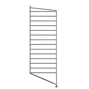 String Floor Panels Shelves String Furniture 85x30cm Black 1-pack