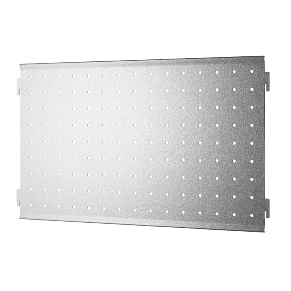 String Freestanding Shelf - Galvanized Back Panel Accessories String Furniture 