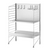 String Freestanding Shelf - Galvanized Upright