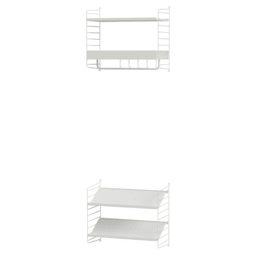String Hallway E Shelves String Furniture White / White 