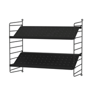 String Hallway F Shelves String Furniture Black / Black 