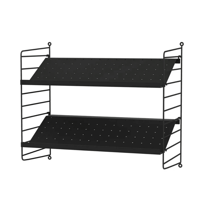 String Hallway F Shelves String Furniture Black / Black 