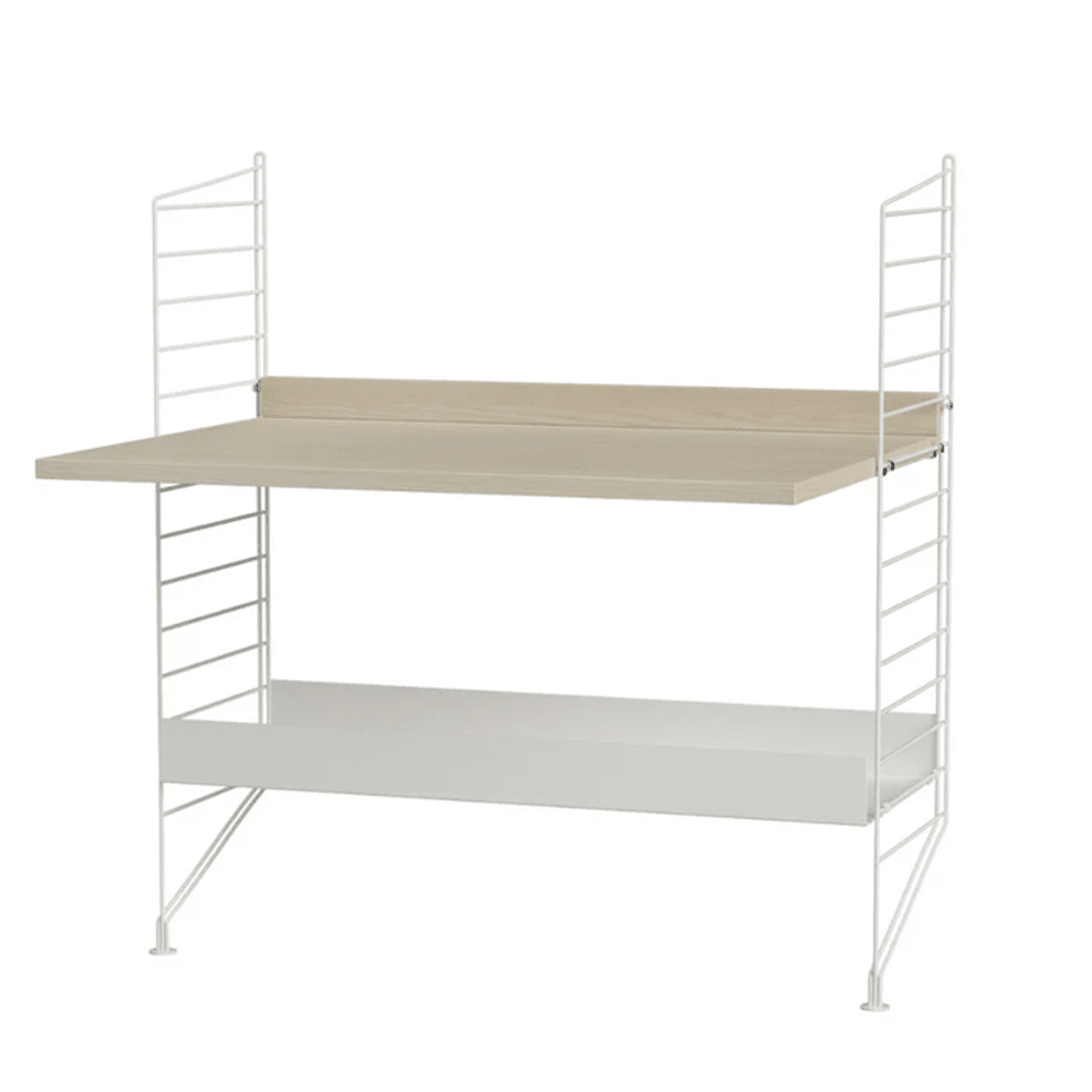 String Kids Room A Shelves String Furniture Ash / White 