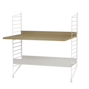 String Kids Room A Shelves String Furniture Oak / White 
