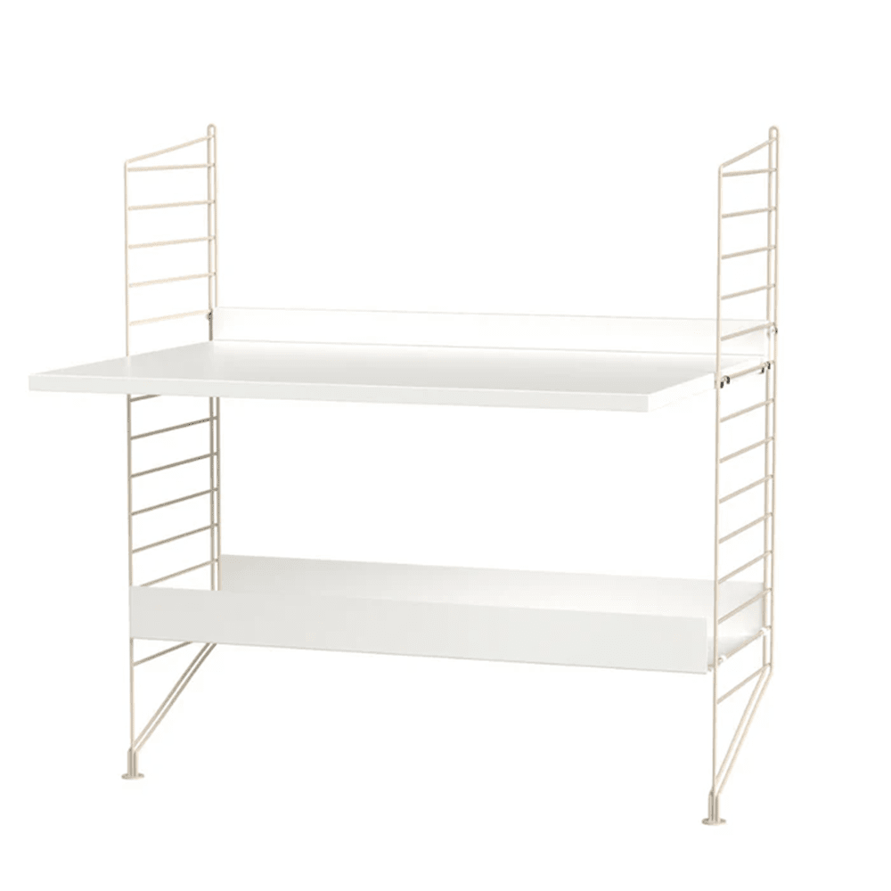 String Kids Room A Shelves String Furniture White / Beige 