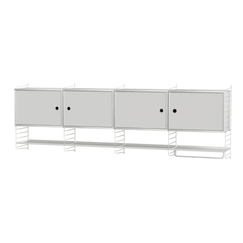 String Kitchen K Shelves String Furniture White / White 