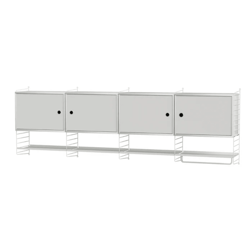String Kitchen K Shelves String Furniture White / White 