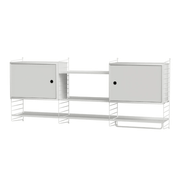 String Kitchen M Shelves String Furniture White / White 