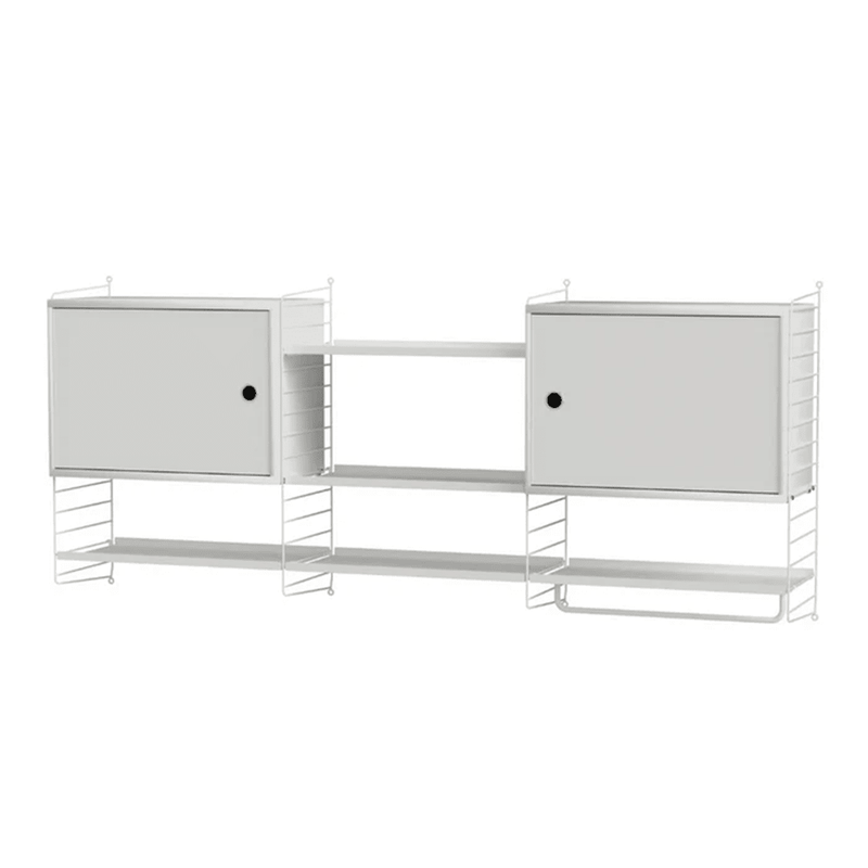 String Kitchen M Shelves String Furniture White / White 