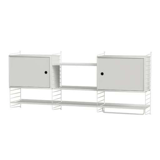 String Kitchen M Shelves String Furniture White / White 
