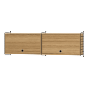 String Kitchen N Shelves String Furniture Oak / Black 