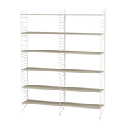 String Living Room A Shelves String Furniture Ash / White 