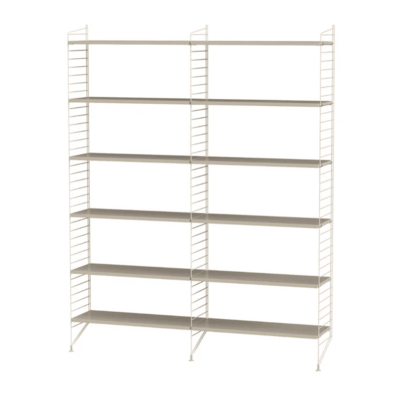 String Living Room A Shelves String Furniture Beige / Beige 