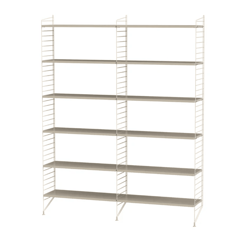 String Living Room A Shelves String Furniture Beige / Beige 