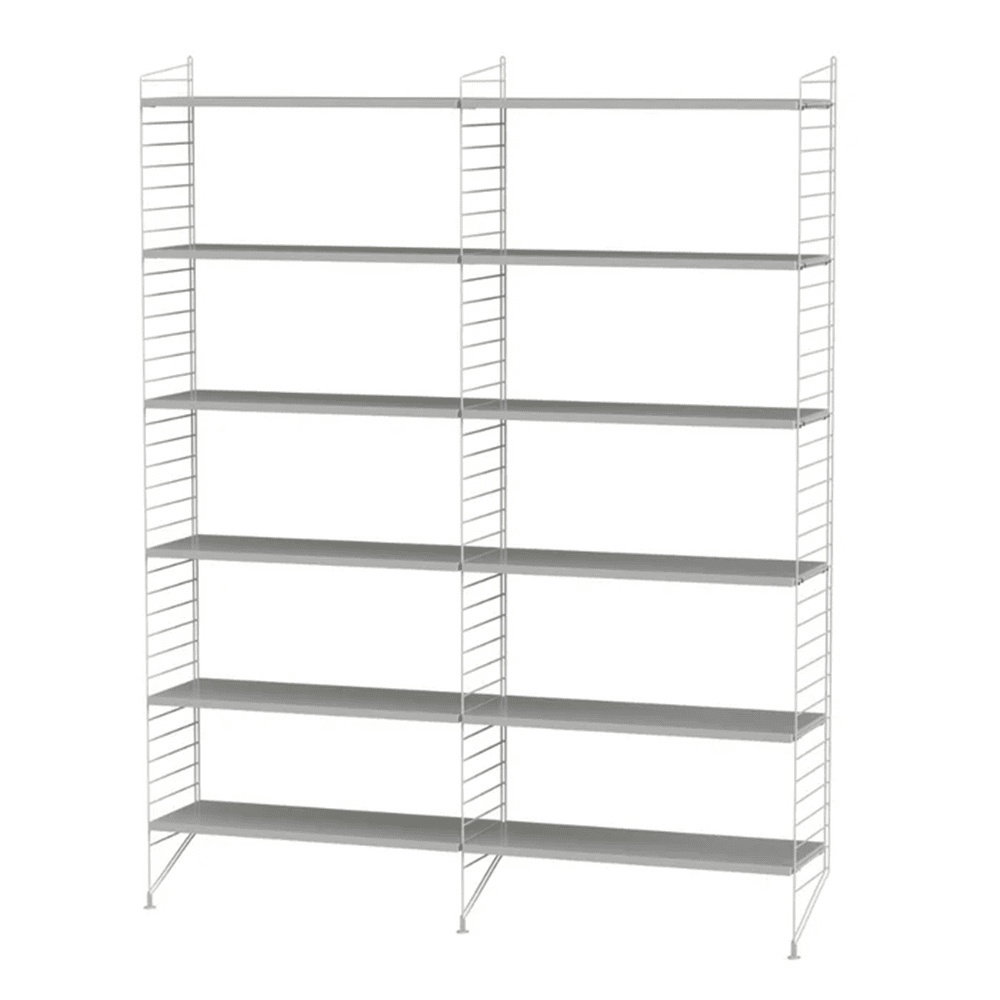 String Living Room A Shelves String Furniture Grey / Grey 