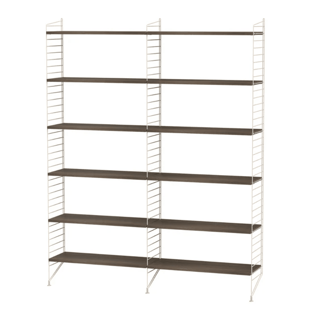 String Living Room A Shelves String Furniture Walnut / Beige 