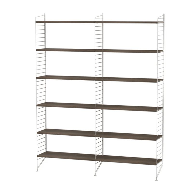 String Living Room A Shelves String Furniture Walnut / Grey 